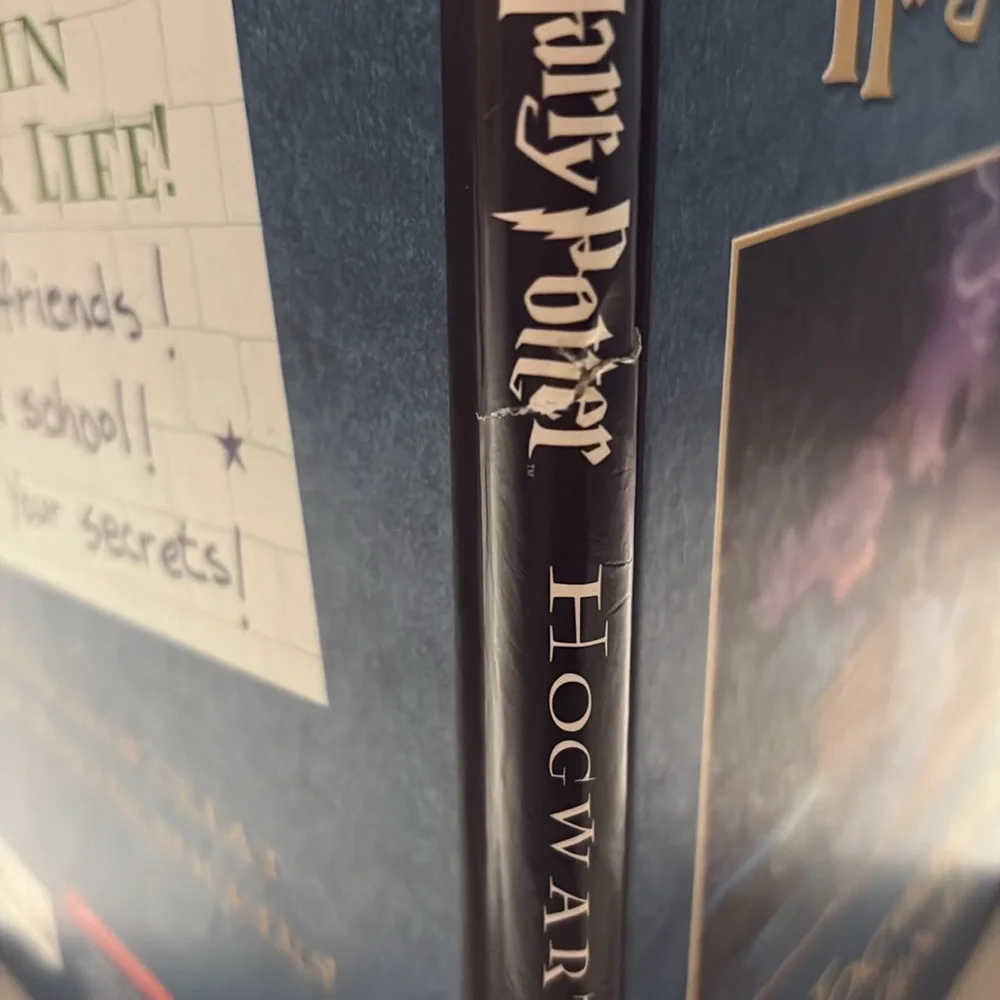 Scholastic Blue and Black Harry Potter Hogwarts Journal